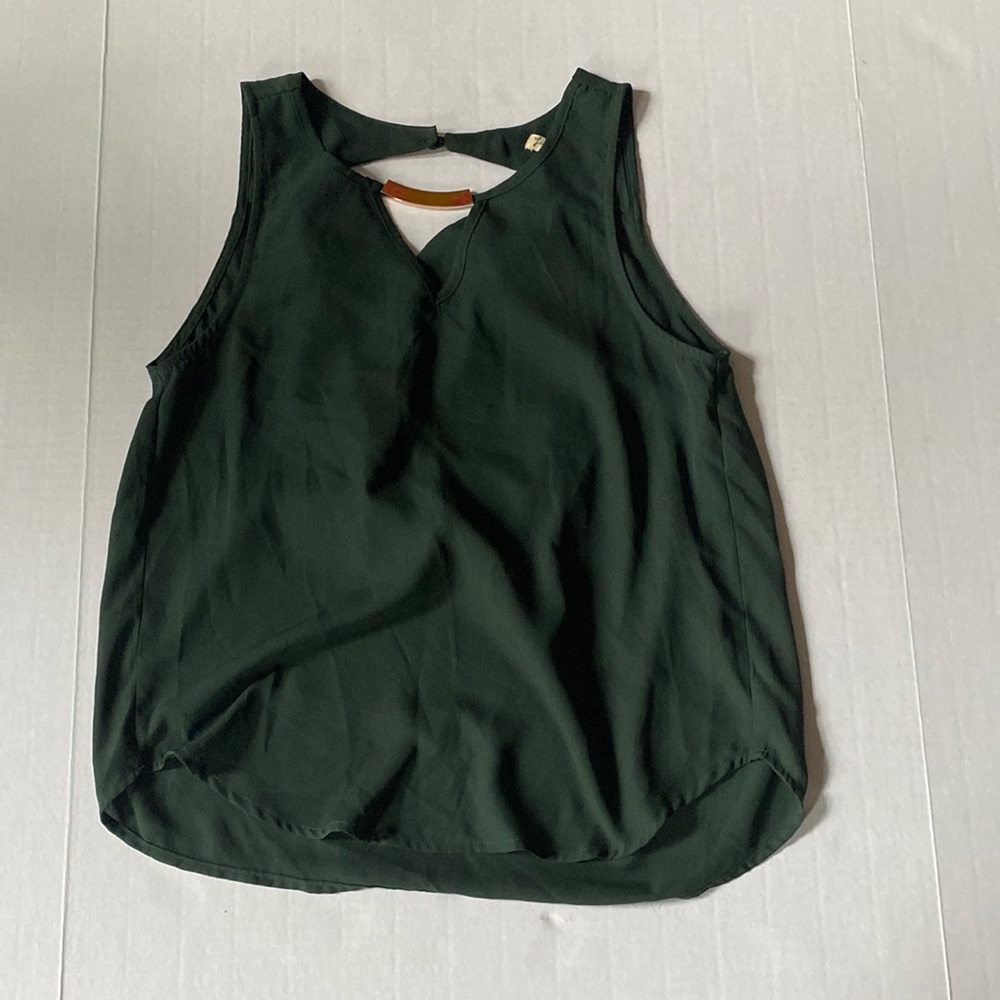 Dressy green top